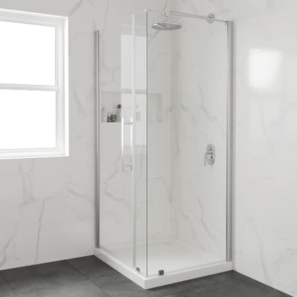 OVE Decors 32x36" Shower Base, White - size: 32 x 26, style: Side Drain