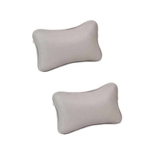 SOLUSTRE 2pcs Bath Pillow Suction Cups Neck Pillow for Bathtub Comfortable Tub for Back Bathtubs Spas Spas Alcove Corner Soak Tubs - size: Size 1x2pcs