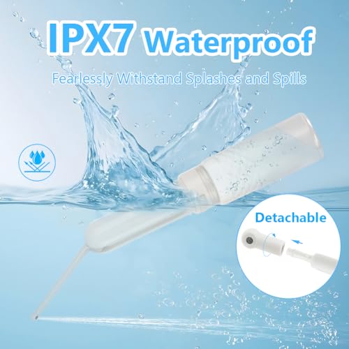 Joyzan Portable Bidet for Travel,320ML Electric Rechargeable Bidet Handheld | Waterproof Pocket Toilet Bottle Sprayer 3 Modes Cordless Personal Hygiene Postpartum Care Camping Women Men Baby Cleaning