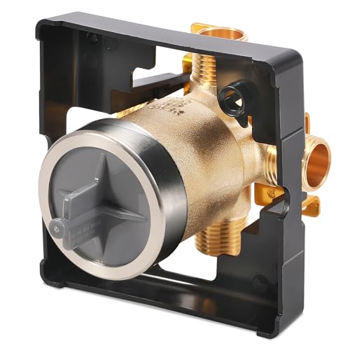 R10000-UNBX MultiChoice Tub and Shower Rough-In Valve Body, 1/2-Inch | Fits Delta 13/14, 17 and 17T Series Trim Kits; Universal Inlets Support PEX, Copper and CPVC Connections - style: R10000-UNBX