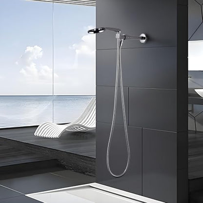 Chrome 90 Degree Elbow Shower Head Adapter All Metal | Handheld Shower Head Elbow Adapter Shower Arm Angle Adapter Shower Arm Extension Showeradapter For Shower Head Extension Pipe - color: Chrome, size: 90°