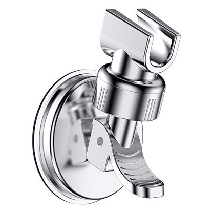 2 Pack Adjustable Shower Head Holder, Wall Mounted Head Bracket | Bathroom Suction Cup Handheld Shower Head Bracket, Removable Handheld Showerhead & Suction Bracket - style: two packs