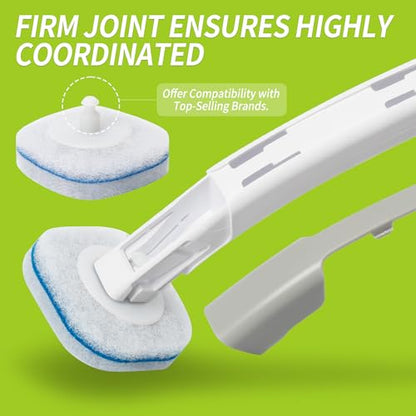 Toilet Bowl Cleaner Wand Refills Compatible with CLOROX | 21 Count Disposable Toilet Brush Refills, Replacement Heads for Toilet Cleaning System - size: 7 Count (Pack of 3)