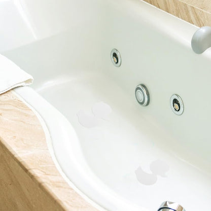 20 Duck Bathtub Non-Slip Stickers Anti Slip Shower Stickers for Kids Bathroom Cartoon Duck Bath Stickers Adhesive Ducks for Tub 4.13 X 3.54 X 0.31 in