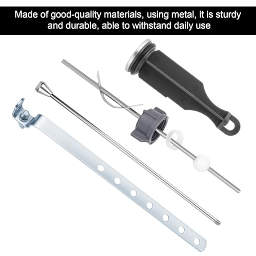 Universal Sink Drain Parts for Pfister PF0906, Lavatory Pop Up Stopper Assembly with Plug Pivot Ball Pull Rod & Linkage Bathroom Drain Repair Kit Replacement Part for PF WaterWorks PF0906