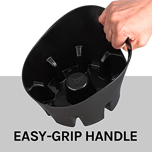 JS Jackson Supplies Universal Black Plastic Drip Tray for Toilet Plunger - color: Black