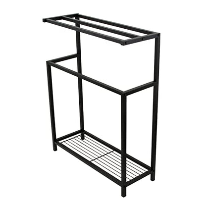 Kingston Brass SCC8360 Edenscape Freestanding Iron -Towel Rack, Matte Black - color: Matte Black