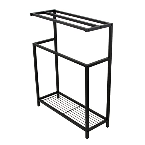 Kingston Brass SCC8360 Edenscape Freestanding Iron -Towel Rack, Matte Black - color: Matte Black