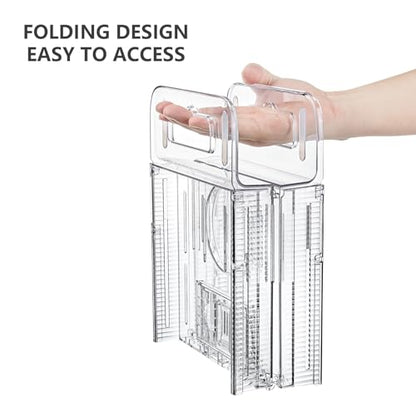Adjustable Bathtub Tray (22-31 Inch) - Clear Acrylic Bath Caddy with Non-Slip Pads, Expandable Spa Organizer for Drinks, Books & Phone, Ideal Gift for Housewarming or Anniversary