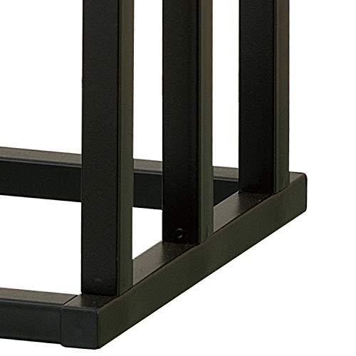 MyGift 33 Inch Standing Towel Rack, Freestanding Bath Towel Holder with 3 Tier Bamboo Wood Bar and Black Chrome Plated Metal, Drying Rack Stand for Bathroom, Laundry - size: 3 Tiers