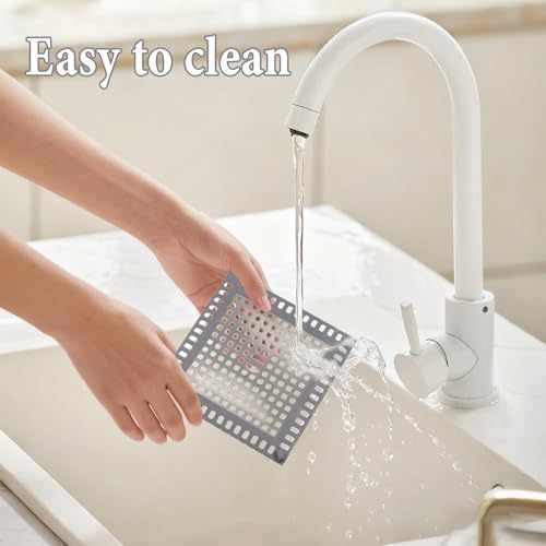 Shower Drain Hair Catcher Square,Shower Hair Drain Catcher Square
