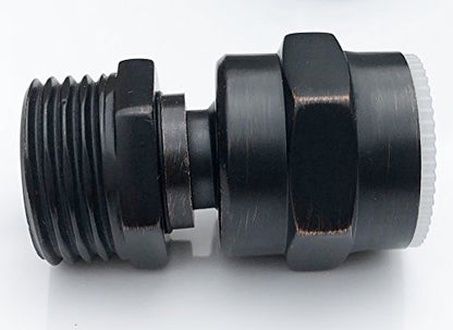 shower head Swivel ball adapter,hand shower rotate povit shower arm extension connector,ORB/oil rubbed bronze