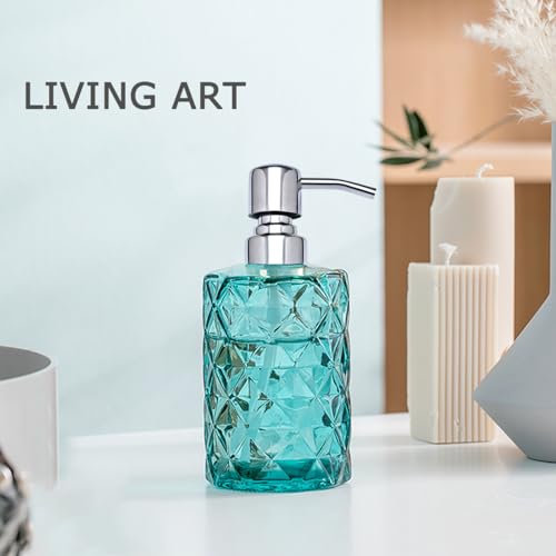 Chrome Soap Dispenser Pump Replacement - Silver 304 Rust Proof Stainless Steel Lotion Dispenser Pumps Replacement for Standard 28/400 Neck Size Regular Mouth Bottles - color: Chrome-silver, size: 1pcs