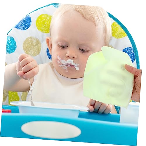 Healifty 10pcs Microfiber Hand Towels Fast Dry Absorbent Washcloths for Face and Bathroom Soft Fade Resistant Cleaning Cloths
