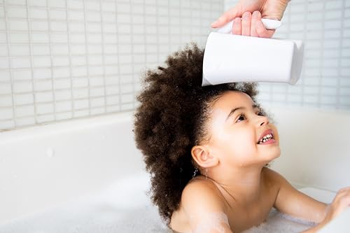 Ubbi Bath Rinse Cup for Babies & Toddlers, White | Baby Hair Rinse Cup, Newborn Bath Time Essential, Tear-Free Bath Accessory - size: 4.6 Fl Oz (Pack of 1), style: Rinse Cup