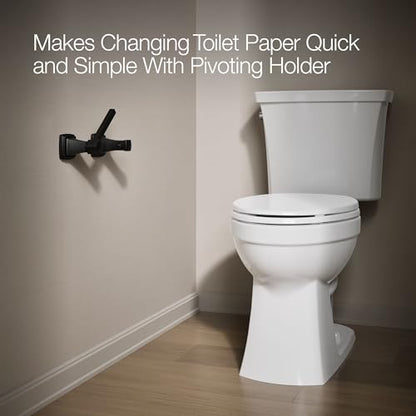 KOHLER RIFF™ TOILET TISSUE HOLDER - color: Matte Black, style: Toilet Tissue Holder