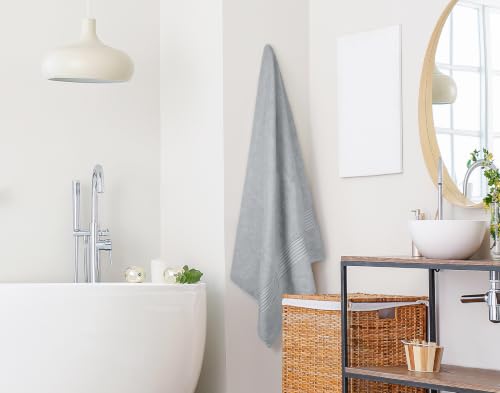 Utopia Towels Extra Large Bath Sheets, 2 Pack, 35x70 in, Cotton, Cool Grey | Soft Lightweight Ring Spun Cotton Shower Towel Set - Highly Absorbent, Quick-Drying, Extra Large Bath Sheets, Durable - color: Cool Grey