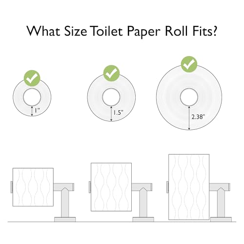 Design House Millbridge Toilet Paper Holder, Matte Black | Wall Mount, Classic, Zinc, Hardware, 544554