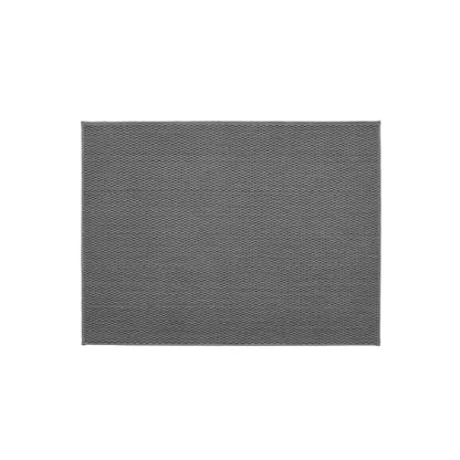 TYUU Large Bathroom Rugs Non Slip Washable Bath Rugs Super Absorbent Bathroom Rug Thin Quick Dry Low Pile Bath Mats, Dark Grey 36"x48" - color: Dark Grey, size: 3' X 4' (Rectangular)
