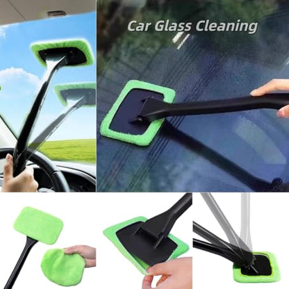 21Pcs Small Cleaning Brush for Car Glass & Gap Crevice Cleaning - Window/Door Tracks, Bathroom Sink, Mirrors, Window Sills, Sliding Doors, Shower Door Tracks