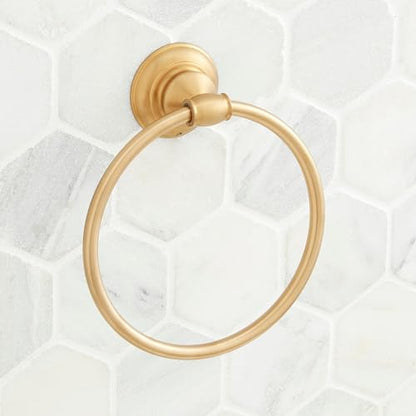 Signature Hardware 446916 Beasley Towel Ring