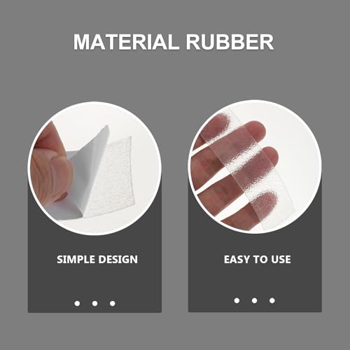 COHEALI Non-skid Fixed Tape Strips 2.5cm X 1m, Self-adhesive Bathroom Anti-slip Stickers for Stairs and Bathtubs, 3pcs Safety Grip Tape for Indoor Floor Slip Prevention
