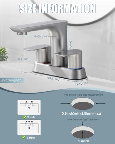 Faucet BF10041N - color: 3.Brushed Sealing Glaze, style: 1 PC