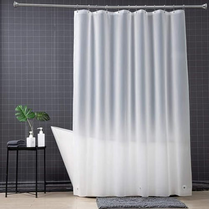 Plastic Shower Liner - Premium PEVA 7G Thickened Shower Curtain Liner with Rustproof Grommets and 3 Weighted Magnets, Waterproof Shower Curtain for Bathroom (Matte, 72”*72”) - color: Matte, size: 72”*72”