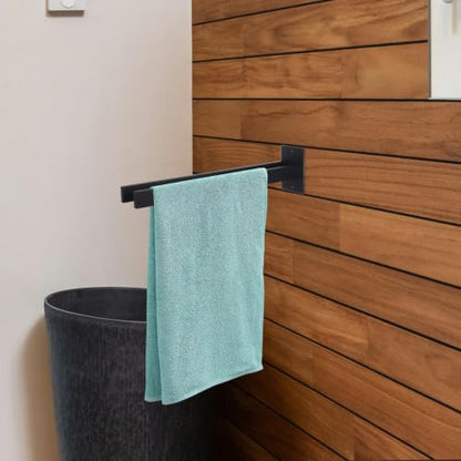 UPKOCH Towel Holder Sleek Contemporary Stainless Steel Wall Mounted Dual Bar with Dual Rod Design Easy to Install Towel Rack with Tools and Instructions for Kitchen and Bathroom