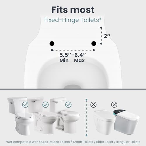PELEGON Toilet Safety Rails (250lb) - Adjustable Toilet Safety Rails, Toilet Bar for Elderly Adults, Toilets Rails for Seniors, Toilet Seat with Handles for Elderly & Disabled Toilet Grab Bar - 1 Pack - size: 1 Pack