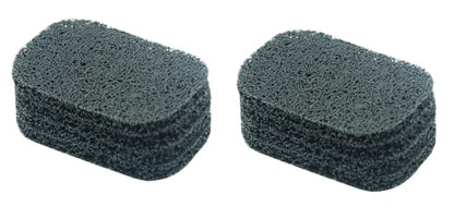 8 Pack Soap Saver Pads, Self Draining Soap Bars Holder Pads for Shower,Kitchen,Bathroom (Gray) - color: Gray