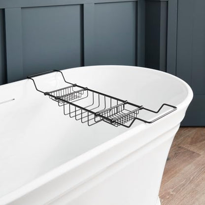 Signature Hardware 123696 Nottingham Brass Tub Caddy - color: Polished Brass