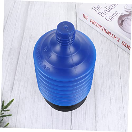 High Pressure Bellow Plunger for Bathroom Plunger for Toilet Blockage Removal Blue