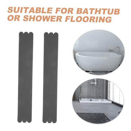 24pcs Bathtub Strips Adhesive Safety Stickers for Shower Floors Easy Installation Non-Skid Tape for Enhanced Bath Safety