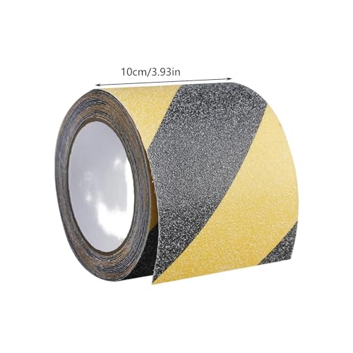 PVC Antislip Floor Tape Strips Roll with Adhesive Backing for Enhances Safety Stair Step Bathroom and Kitchen Waterproof - color: Bright Color