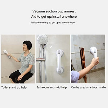 Bath and Shower Handle-Super Grip Double Lock Safety Suction Cup