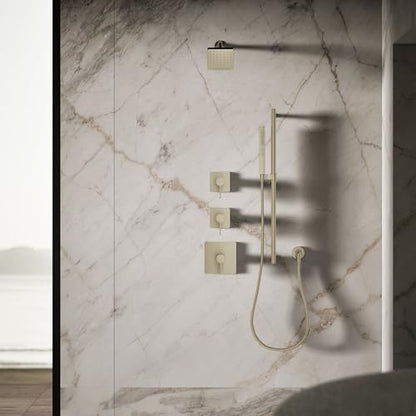 Kohler 24805-G-BV Parallel® Single-function showerhead, 1.75 gpm, Vibrant Brushed Bronze