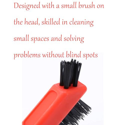 3pcs Nylon Cleaning Brushes Small Wire Brush Set for Cleaning Rust Removal in Holes