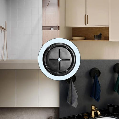 3PCS Black Adhesive Push Towel Hook Round Wall Mount Dish Towels Holder Kitchen Hook Self Adhesive Waterproof Hand Towels Holder for Bathroom Kitchen Home (Rice Grain+Cross+Spiral 4.2x2.2cm) - color: Rice Grain+Spiral+Cross