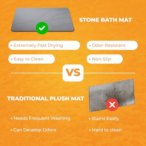 Diatomaceous Earth Bath Mat