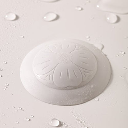 SlipX Solutions Snug Plug Bath Tub Drain Stopper Fits 1.5" Open Drains | Seals Tightly Around Drain, Great For Bathtubs, Easy Push Open/Close Design