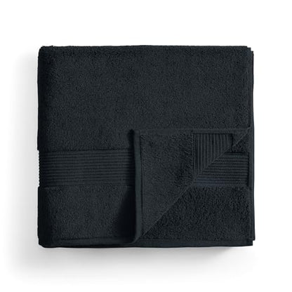 Ted Baker 8-Pc Towel Set, 2 Bath 2 Hand 4 Washcloths 100% Cotton Black - color: Black, size: 8 pc Towel Set - 2 Bath, 2 Hand, 4 Washcloths