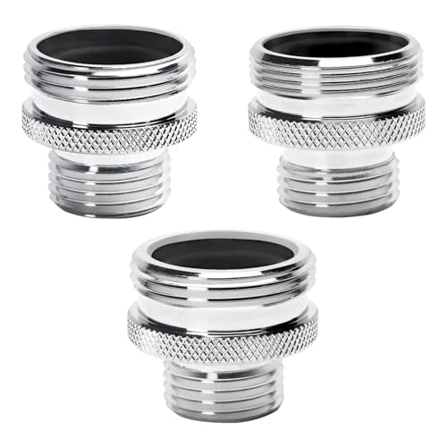 3PCS 1/2 Inch NPT Ball End Shower Arm Adapter for Vintage 14UN & 20UN Arms | Converts To 1/2'' Standard Fittings, Male Pipe Thread Old Style Head