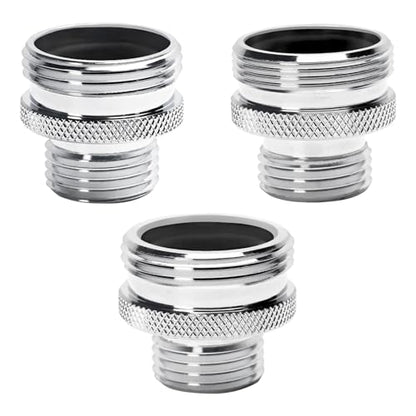 3PCS 1/2 Inch NPT Ball End Shower Arm Adapter for Vintage 14UN & 20UN Arms | Converts To 1/2'' Standard Fittings, Male Pipe Thread Old Style Head