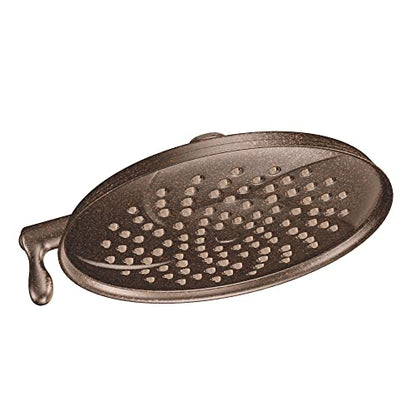 Moen Isabel Oil Rubbed Bronze 8" Eco-Performance Two-Function Showerhead with Immersion Technology, S1311EPORB - color: Oil Rubbed Bronze, style: Eco-Performance