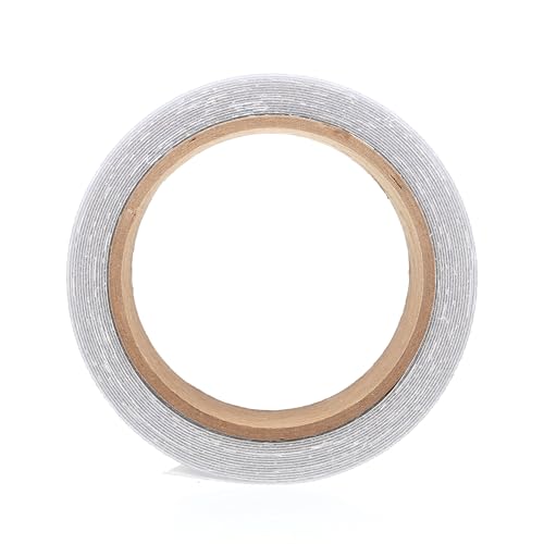 3M Safety-Walk Slip Resistant Tape, 1 in x 15 ft, Anti Slip Clear Tape, Self-Adhesive Backing, Quick & Easy Application, Durable & Long-Lasting (220C-R1X180), 3-Pack - size: 1 Inch (Pack of 3)
