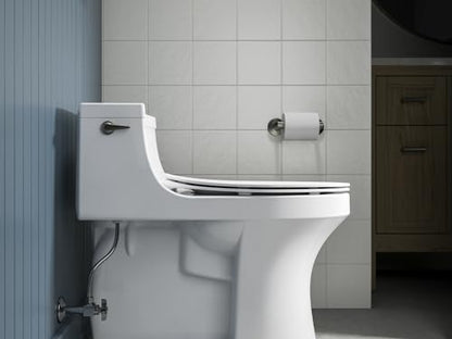 Kohler K-30783-0 Lithe Quiet-Close Elongated Toilet seat with Grip Tight Bumpers, White - style: Lithe