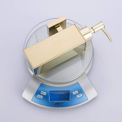 BGL Soap Dispenser Stainless Steel 304 Wall Mount Gold Liquid and Soap Dispenser for Kitchen and Bathroom - color: Gold