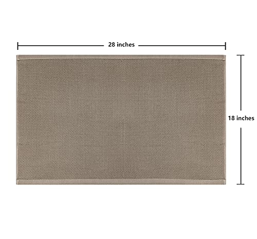 joybest Cotton Kitchen Towels, 4-Pack Waffle Weave Ultra Soft Absorbent Dish Towels Quick Drying Dish Cloths, 18 in x 28 in, Coffee - color: Coffee, size: 18 in x 28 in