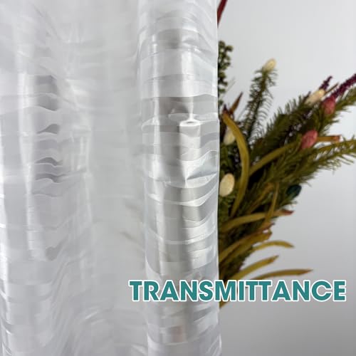 Clear Plastic Shower Curtain Liner, 3D Wavy, 70x72 in, 1 Pack | 100% waterproof, PEVA, clear 3D wavy pattern, 12 rust-free pouch holes, fits standard tubs, for home, hotel, dorm - color: Wavy-clear